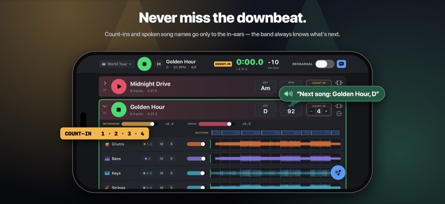 Backline screenshot 2