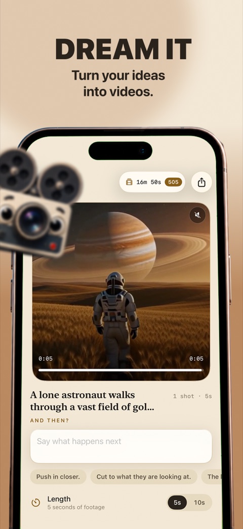 The Director shot editor